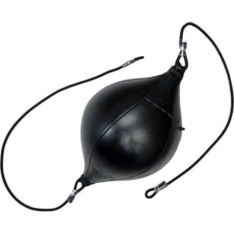 Doppelt aus PU-Leder gefertigter, aufgehängter Schlagball für MMA mit verstärkter Gummischnur, für den Heimgebrauch (1/5)