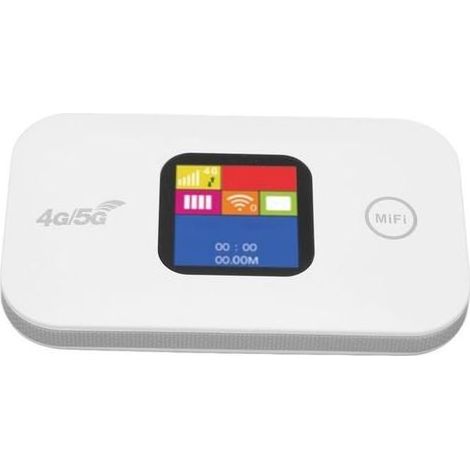 Routeur WiFi 4G Routeur 4G LTE avec Emplacement pour Carte SIM, Routeur WiFi, Modem Routeur 4G, Point informatique pack (1/4)