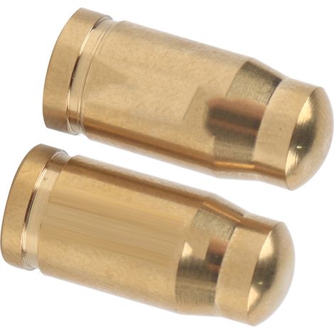 Lot de 2 bouchons de valve en alliage de titane TC4 pour chambre à air de vélo de route/VTT (doré) (1/5)