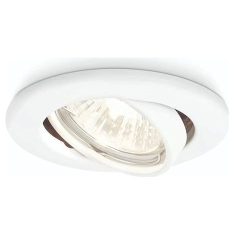 Aro Empotrable Philips Enif Circular Blanco GU10  [PH-8718696133361] (1/3)