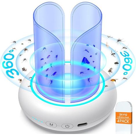 Tapette à mouches efficace : rechargeable par USB et portable (1/5)