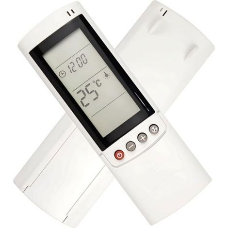 Télécommande RC08A - Pour Climatiseur Airwell - Fonctionne Sans Programmation - Piles Non Incluses - 1 Pièce (1/3)