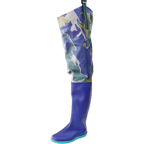 Botas de pesca, botas altas impermeables antideslizantes para hombre y mujer, botas de pesca de nailon para pesca y agricultura. (1/5)