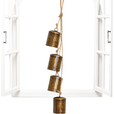 Cloches Noël Décoratives Décoratives Suspendables Rétro Sonnaille suspendable pour la maison Pour Extérieur Jardin Portail Mur Arbre Fête Vitrine Passionnés D'Artisanat (1/5)