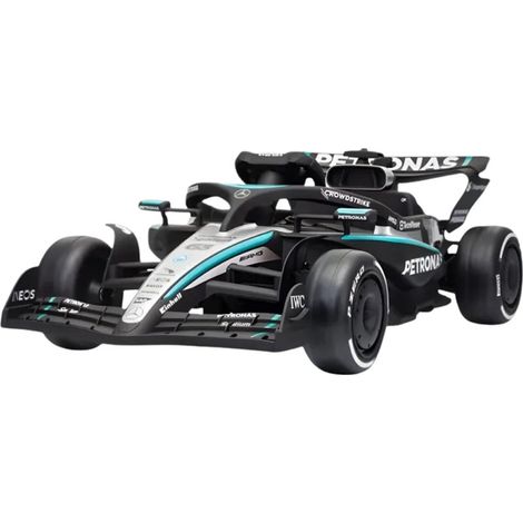 Voiture électrique pour enfants Mercedes-AMG Petronas F1 12 V avec télécommande parentale, noir et vert Petronas