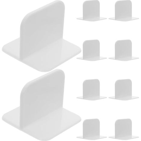 Cheville anti-basculement pour meubles, lot de 10, blanche (1/5)
