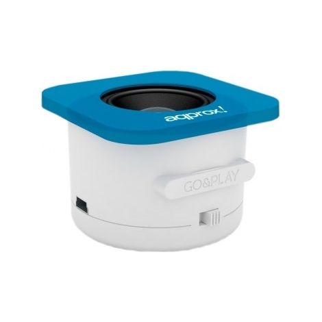 ALTAVOZ APPROX GO&PLAY AZUL BLANCO APPSP10WBL