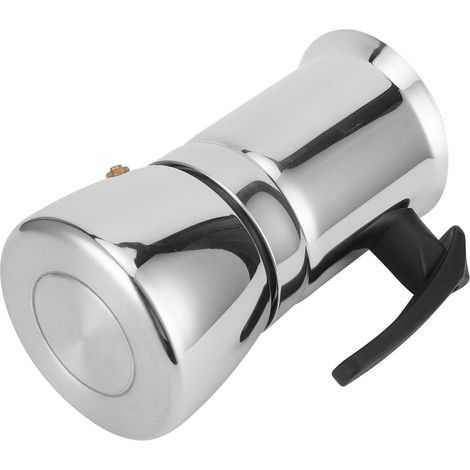Cafetière Italienne en Acier Inoxydable 6 Tasses 300ml - Machine à Café Portable pour Maison et Bureau