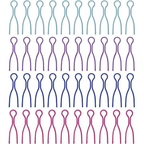 Set di 40 clip da cucito Dailygoods per bobine, porta-bobine multicolore per macchine da cucire (1/5)