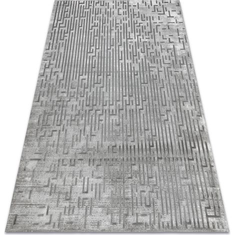 Teppich ACRYL VALS 3943 Labirynth vintage grau  grey 80x300 cm