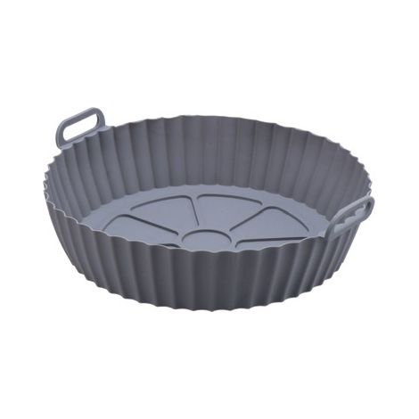 Cestello Rotondo per Friggitrice ad Aria in Silicone 20,5 x 6,5 cm (1/2)