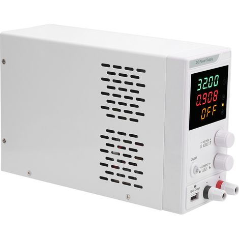 Stabilisateur de tension 30 V/5 A CC avec affichage LED pour l'industrie manufacturière - Prise UE 220 V 50 Hz (1/5)