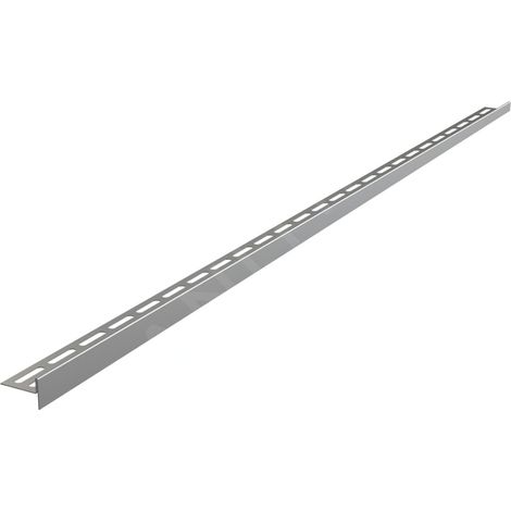 Alca - Barre de nivellement 1200 mm, droite, hauteur de l'ourlet 12 mm, tapis en acier inoxydable APZ902M/1200 (1/2)