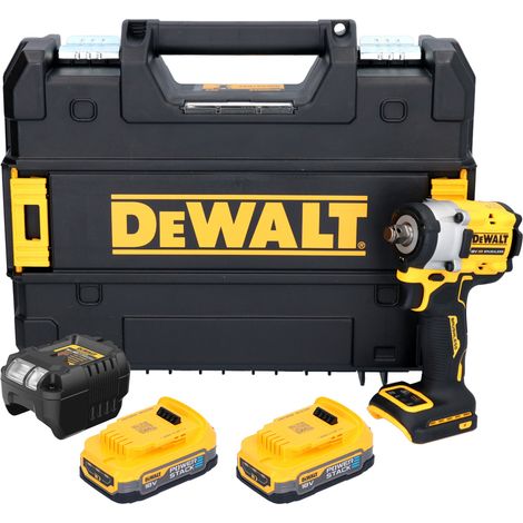Avvitatore a impulsi a batteria DeWalt DCF 921 NT 18 V 400 Nm 1/2" brushless + TSTAK - senza batteria, senza caricabatterie (1/5)