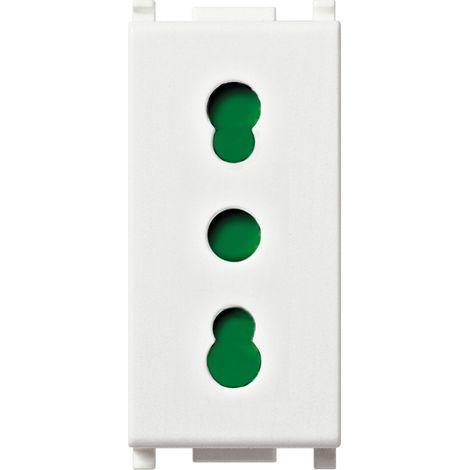 VIMAR - 14203 2P+T 16A P17/11 weiße Steckdose