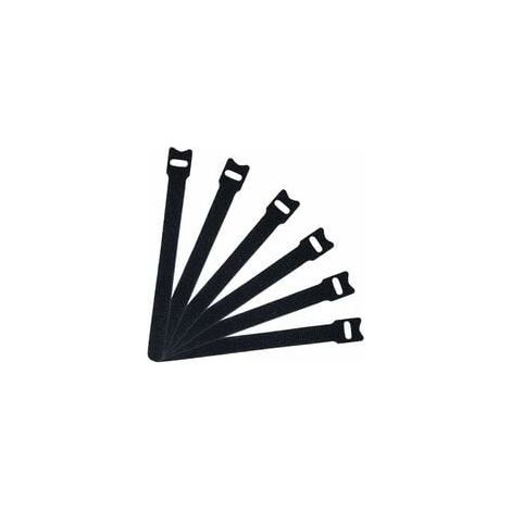 Attache Cable,Sangles Sangles Câble, Réutilisables Serre Cable, Organisateur Rangement Cable, pour Attacher Les Câbles, Gaines, Fils PC, Fils Électriques etc(Noir,50 Pcs) (1/5)