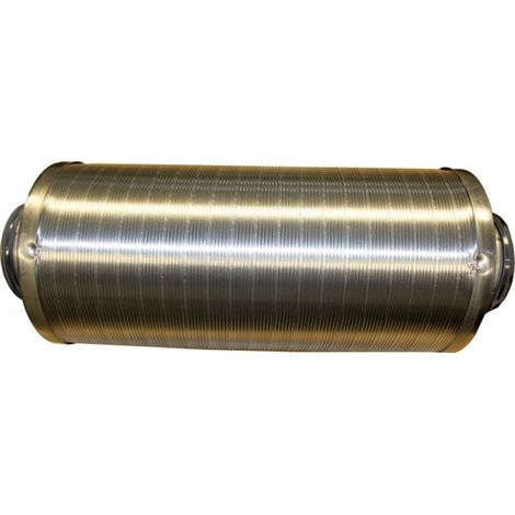 Wolf Silencieux DN125 L:500mm avec isolation 50mm, pour CWL, 2577765