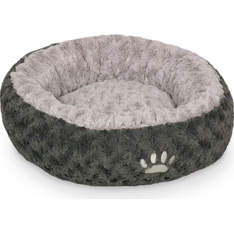 Nobby Hundebett & Katzenbett Donut Seoli Ø 45 cm dunkelgrau-hellgrau Hundebetten