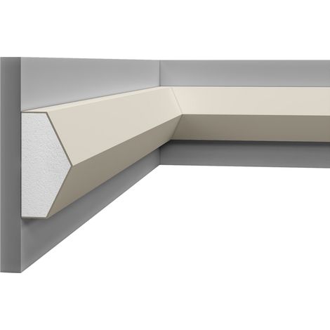Profil multifonctionnel en polystyrène – D9PF06 — barre de 2 m (1/2)
