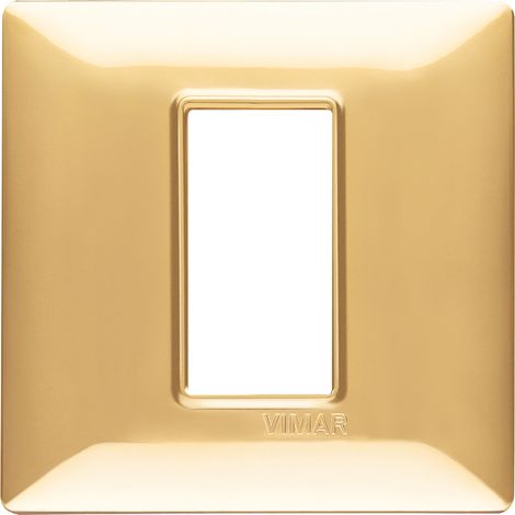VIMAR - 14641.24 Placca 1M oro lucido