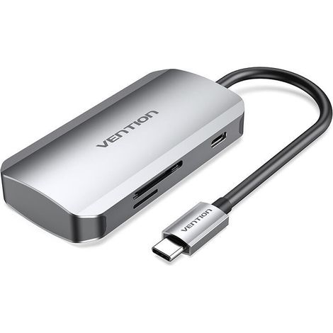 Hub USB Vention TNHHB Gris (1 unidad) (1/3)