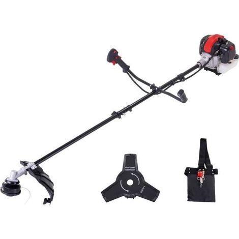 Scheppach – Débroussailleuse thermique 2en1 PBC520 – Moteur 2 temps 52 cm³ – Puissance 1,9 CV – Largeur de coupe 255/420 mm – Démarrage Easy Start