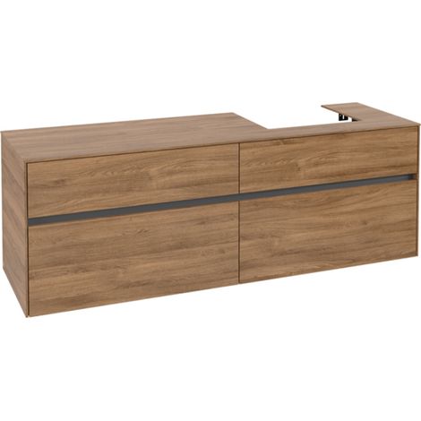 Villeroy & Boch C07900RH Lavabo US Collaro 1600x548x500 mm (1/2)