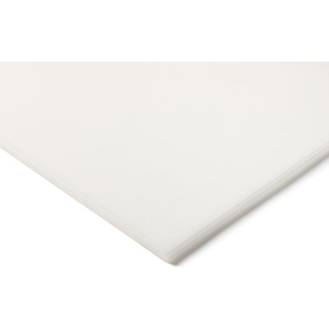 Plaque POM RS PRO Blanc, 500mm x 300mm x 25mm ( Prix pour 1 Lot )