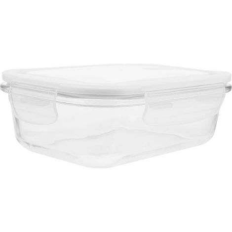 Récipient alimentaire rectangulaire en verre de 700 ml (1/5)