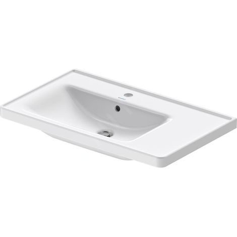 Duravit D-Neo lavabo pour meuble, bassin à gauche, 800x480mm, 1 (1/5)