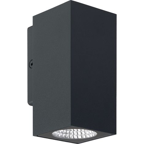 Applique AUREK gris anthracite 3000K 572lm 7W IP65 - EUROPOLE - 37410