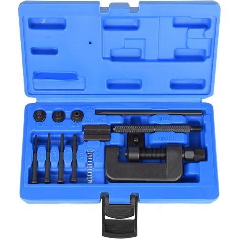Kit di attrezzi per catene di motociclette (13 pezzi), compatibile con motociclette, biciclette e quad. (1/5)