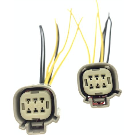 Connecteur de phare compatible avec Ford Mondeo, Fiesta, Escort, Kuga, Malibu, Edge (1/5)