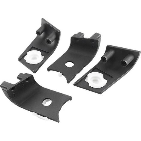 Kit de réparation de phares de voiture avec griffe noire, support de fixation à angle fixe pour BMW X1 E84 E90 2010-2015 (1/5)