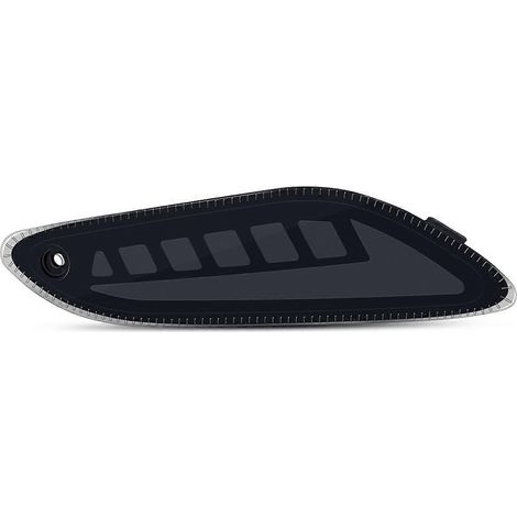 Dynamische hintere Blinker für Motorräder, schwarze LED-Bremslichter (1/5)
