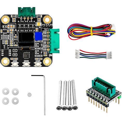 Schrittmotortreiber MKS Servo42C PCBA-Platinenbausatz mit 8 MOSFETs für 3D-Drucker-Servos (1/4)