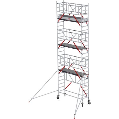 Altrex Fahrgerüst RS Tower 51-S Safe-Quick Aluminium mit Holz-Plattform 8,20m AH 0,75x3,05m (1/3)