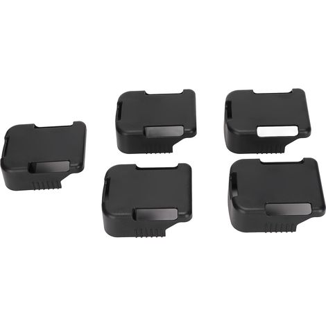 Aufbewahrungshalterung für Hitachi 18V Lithium-Batterie mit flachem Schnappverschluss (5er-Packung) (1/5)