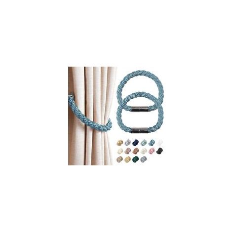 Attache de rideau en corde tressée, embouts décoratifs pour fenêtre, salon, chambre – Style bohème chic–