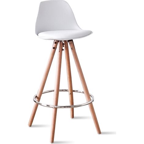 Tabouret de bar blanc - Soren (1/5)