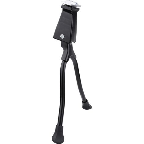 Cavalletto a doppia gamba per mountain bike, ideale per parcheggiare comodamente la bici da strada. (1/4)