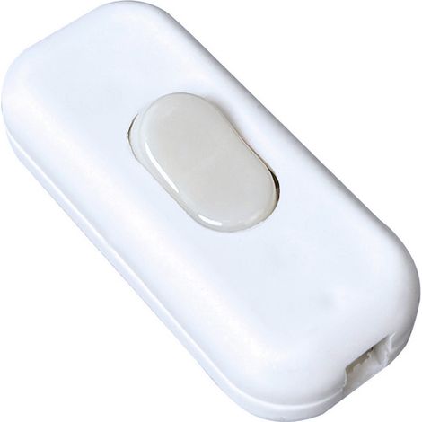 TIBELEC Interrupteur TIBELEC, plastique, blanc 460 W (1/4)