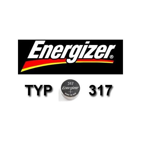 Pila Energizer Silver Oxide 317 ossido d'argento lunga durata