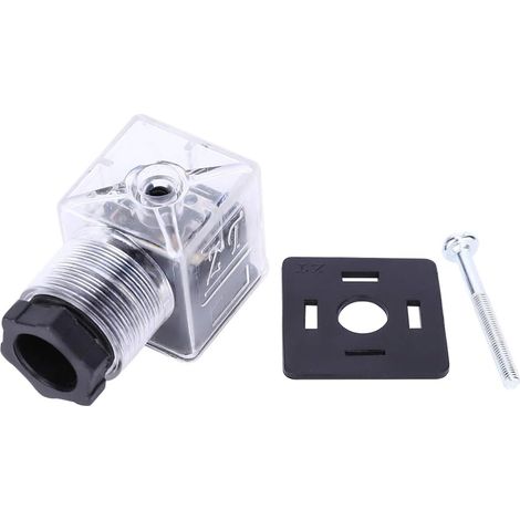 5 pièces bouchon d'électrovanne hydraulique avec lampe Transparent universel AC (1/5)