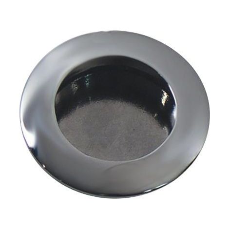 Cadap Maniglia rotonda in zama cromata opaca 40 mm