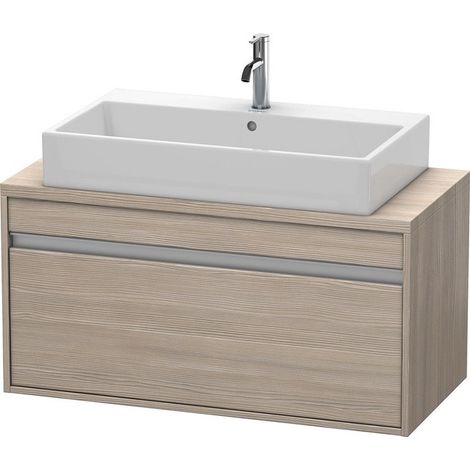 KETHO mobile consolle basso 480x1000x480mm pino argento