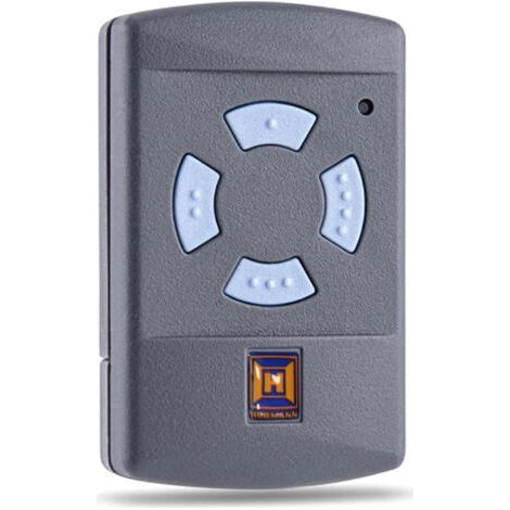 Télécommande de garage compatible Hörmann HSM4 868,3 MHz – 4 canaux – Portée 30 m – Pile 12V incluse – Émetteur portatif (1/5)