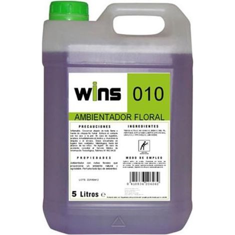 Ambientador Vinfer Wins Floral 010 Perfume todo tipo de ambientes 10 litros