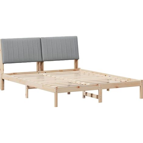 Maison Exclusive - Estructura de cama Marrón 150 x 200 cm Madera