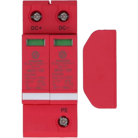 Parafoudre bipolaire pour boîtes de distribution électrique, 100 kA, 1000 V CC (1/4)
